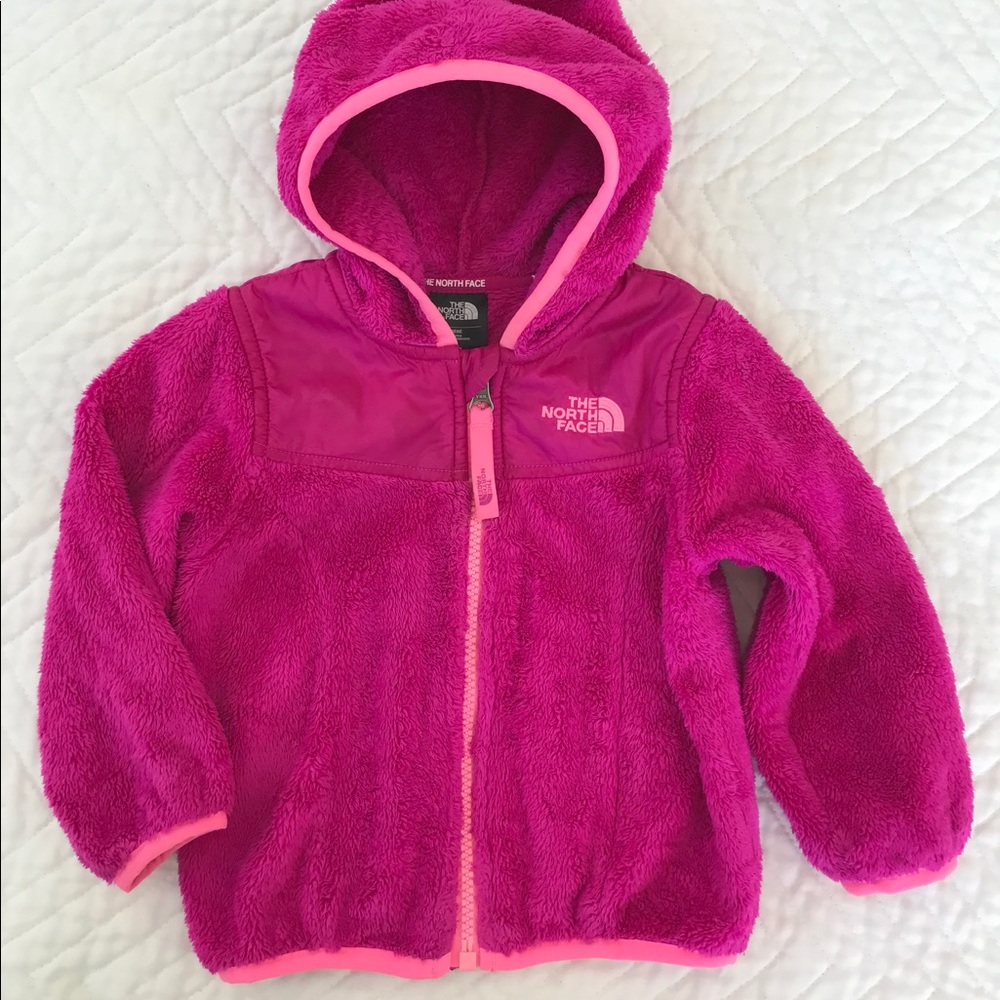 North Face girls fleece 12-18 months